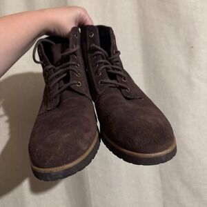 UGG Men's Dark Brown Chukka Boots